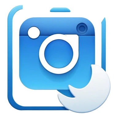 Instagram Blue Verified Icon sticker