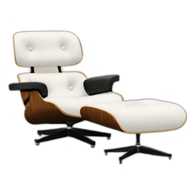 eames lounge chair sticker