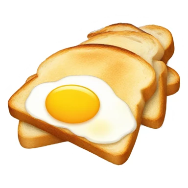 Eggs and toast sticker