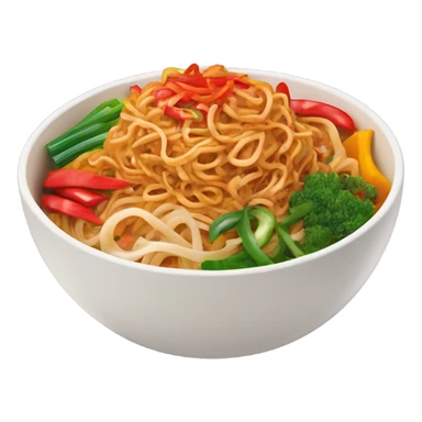 Spicy noodles  sticker