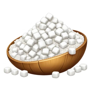 Sugar grains sticker