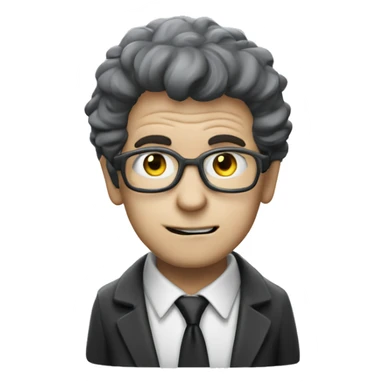 The Professor from Money Heist sticker