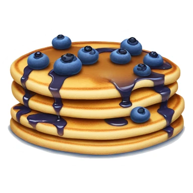 Blue berry pancakes  sticker