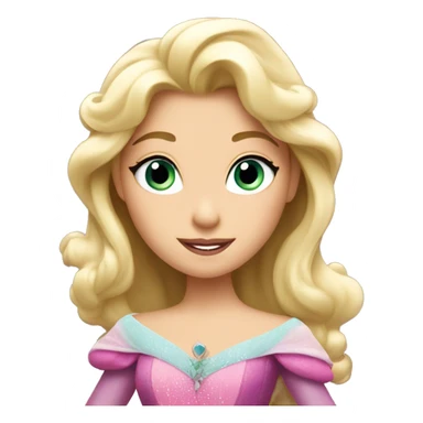 Aurora from sleeping beauty sticker