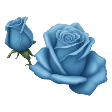 Blue roses  sticker