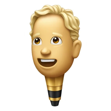 Drop the mic, but replace the mic with a crown sticker