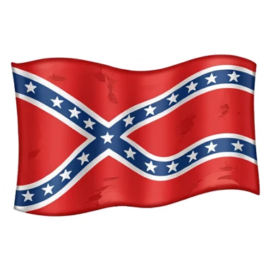 Rebel flag sticker