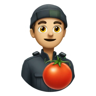 Tomato spy sticker