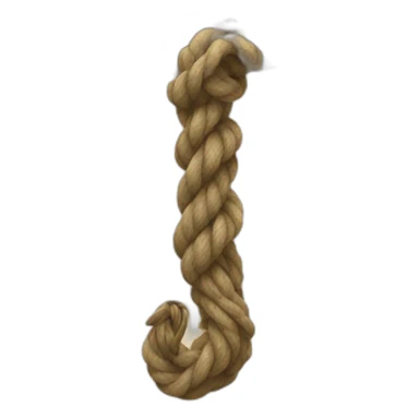 hangman rope sticker