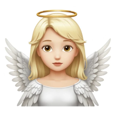 angel girl 4 wings emoji sticker