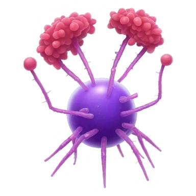 Bacteriophage cute sticker