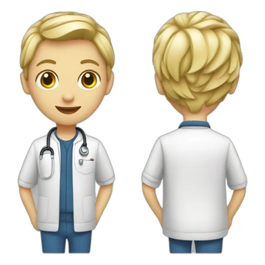 Infirmier en voiture sticker