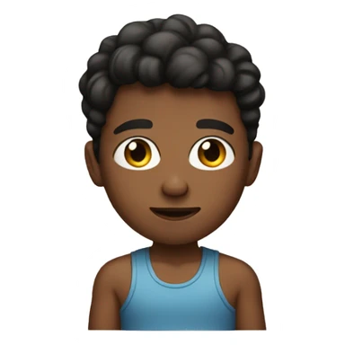 boy in a crop top sticker