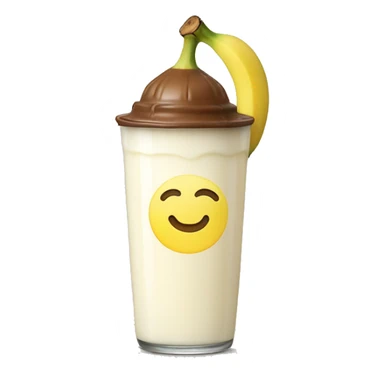 korean banana milk sticker