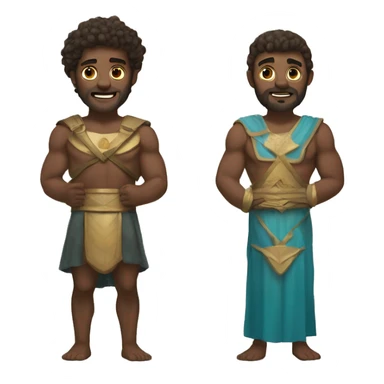 The twin brothers who are a giant demigods and sons of Poseidon sticker