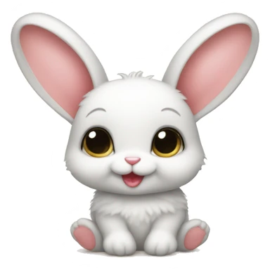 Baby bunny sticker