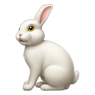 Lapin-boire-bière sticker