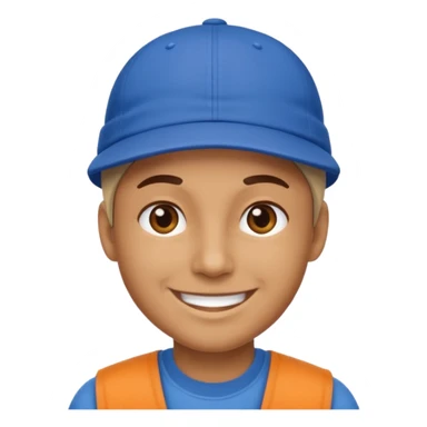 🧢 +😁 emoji sticker