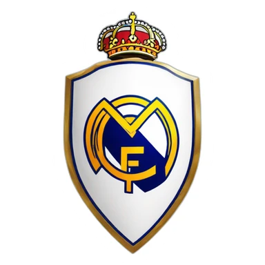 Escudo del real Madrid sticker