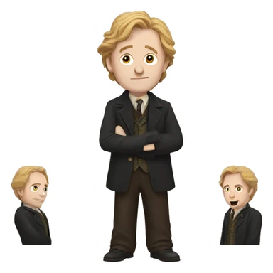 Peter Pettigrew in harry potter style sticker