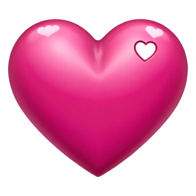 Corazon burdeos con un lazo sticker