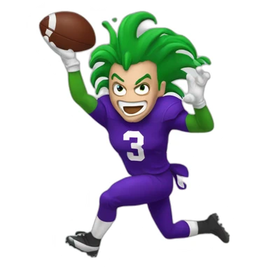 Tackling joker sticker