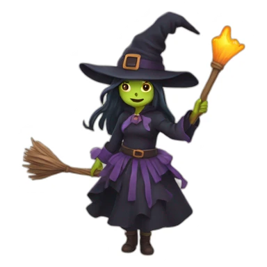 Witch craft sticker