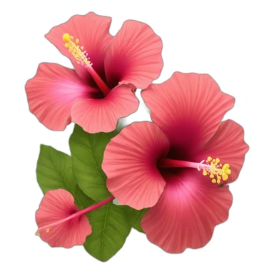 Hibiscus sticker