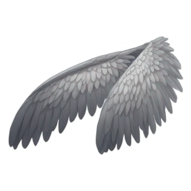 Wing long II sticker