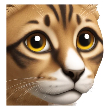 Ein Tier was sich die Augen zu hält  sticker