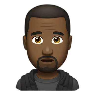 kanye west emoji sticker