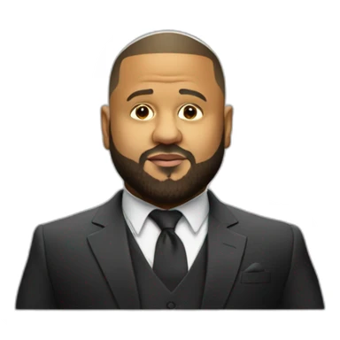 dj khaled as a CEO sticker