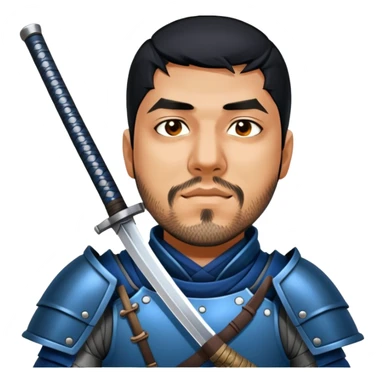 Samurai Defender sticker