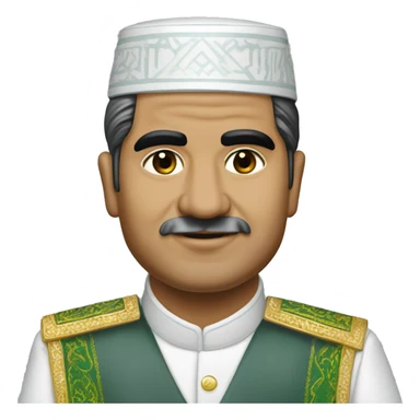 Gurbanguly Berdimuhamedow Turkmenistan sticker