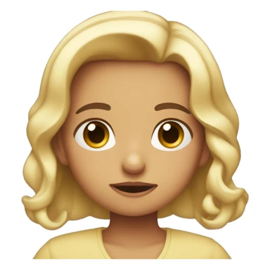 Bebe llorando mientras señala  sticker