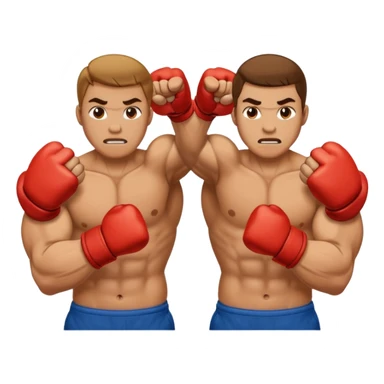 two fists facing foward sticker