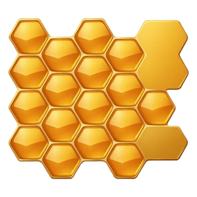 honeycomb sticker