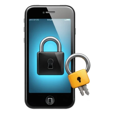 Locked Phone sticker