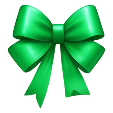 green gift card with bow sticker