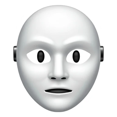 a full view of Mask sticker