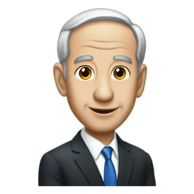 netanyahu sticker