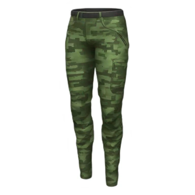 futuristic digital camouflage pants sticker