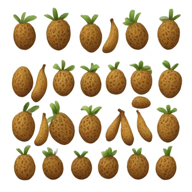 A single Moroccan date (fruit). sticker