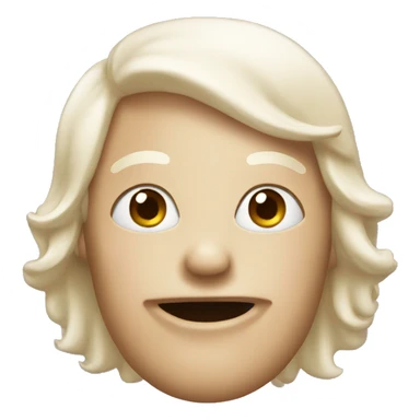 Cream to put face sticker