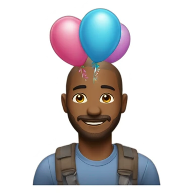 Hapy barthday sticker