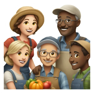 RURAL NEIGHBIRS sticker