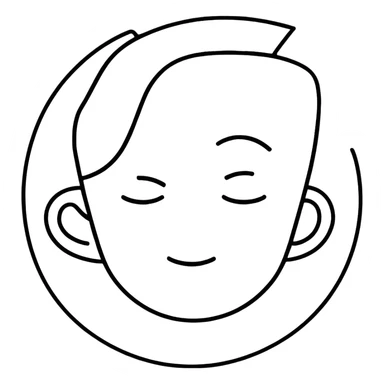 A face with a side eye sticker