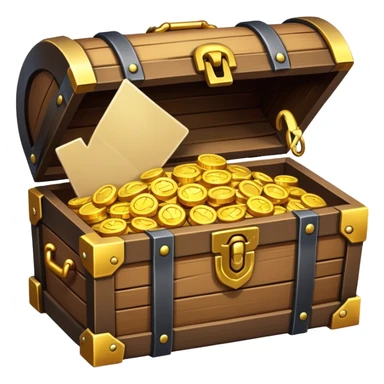 treasure, casual game, mobile game sticker