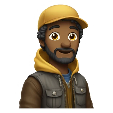 Humano con chaqueta louis vouiton cachucha y barckets sticker