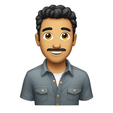 Chico enamorado sticker